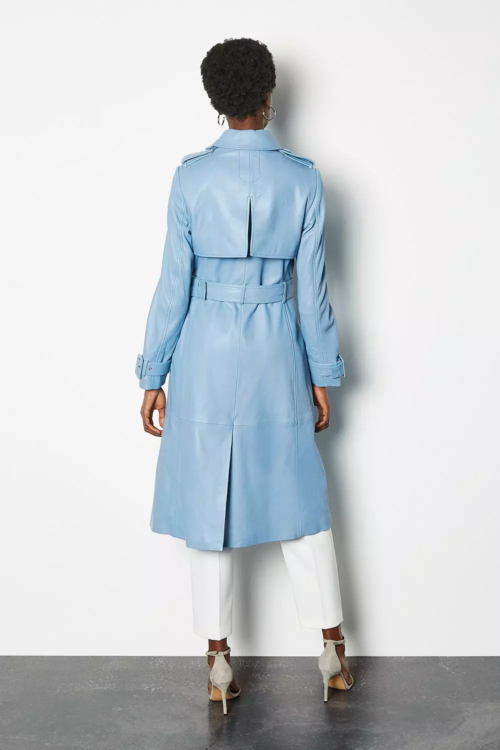 Leather Trench Coat Karen Millen